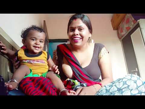 puja bhabhi ka cute baby feeding vlog ❤️