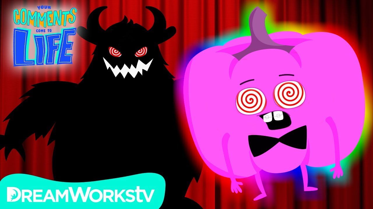 Pumpkin CURSED By EVIL DEMON!! | YOUR COMMENTS COME TO LIFE
