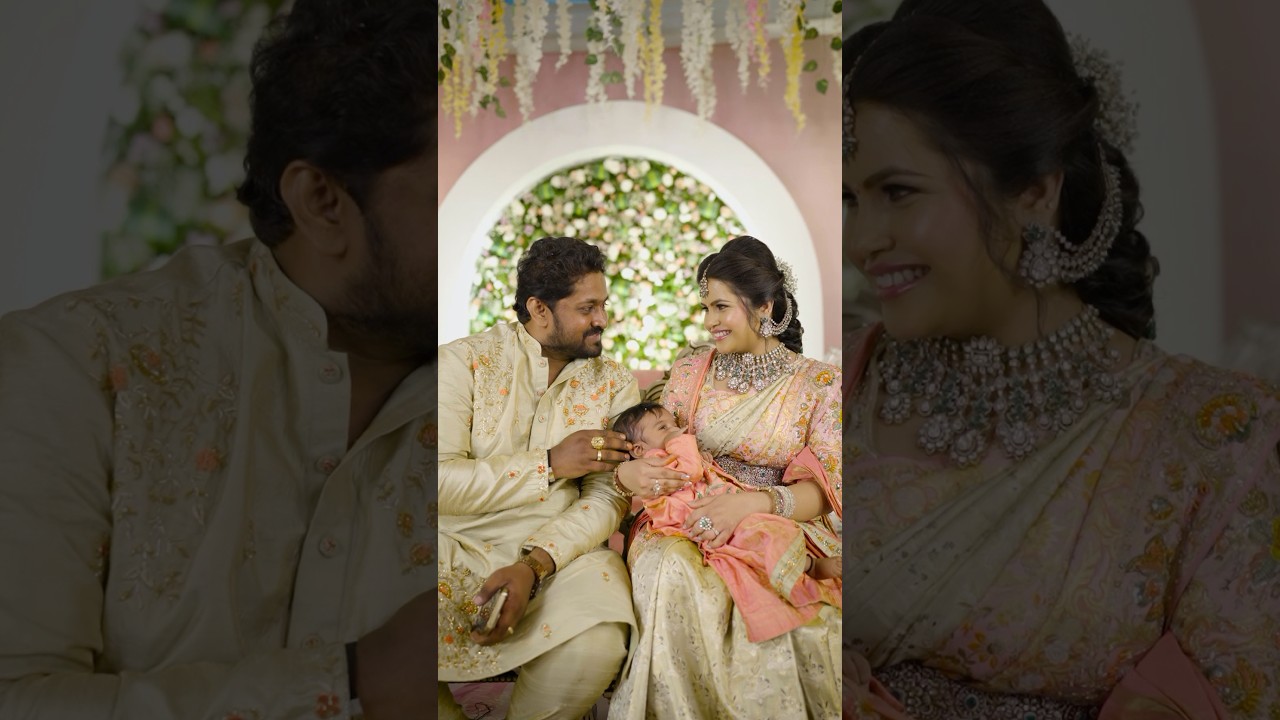 ❤️😍Pure Blessing ❤️ #couple #family #familgoals #shortvideo #youtube #decor #saree #styling #trend