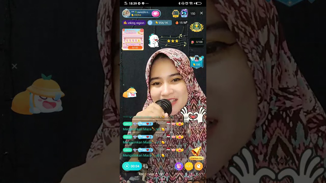 PUSARA CINTA - UCI.. LIVE BIGO ID amandaayu