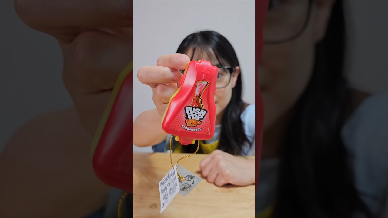 Push Pop flip red