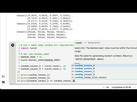 PyTorch Reproducibility ||Taking the Random Out of Random