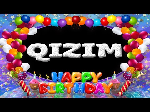QIZIM AD GÜNÜN MÜBARƏK | TƏBRİK VİDEOSU
