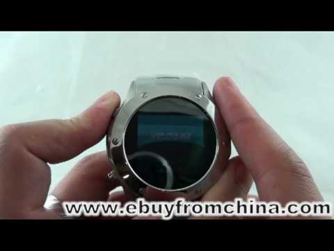 Quad Band Touch Screen Spy Camera Watch Mobile  Watch Cell Phone W960