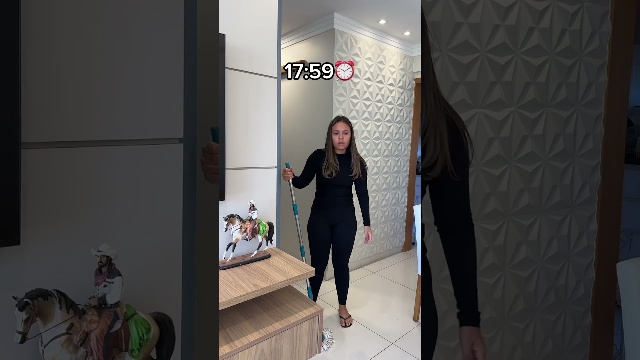 QUANDO MINHA MÃE SAI PARA TRABALHAR  #asmrlimpeza #limpezarapida #limpezamotivacional #cleantok