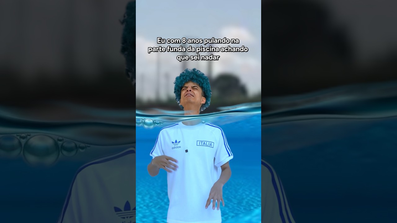 QUANDO VOCÊ PULA NA PARTE FUNDA DA PISCINA