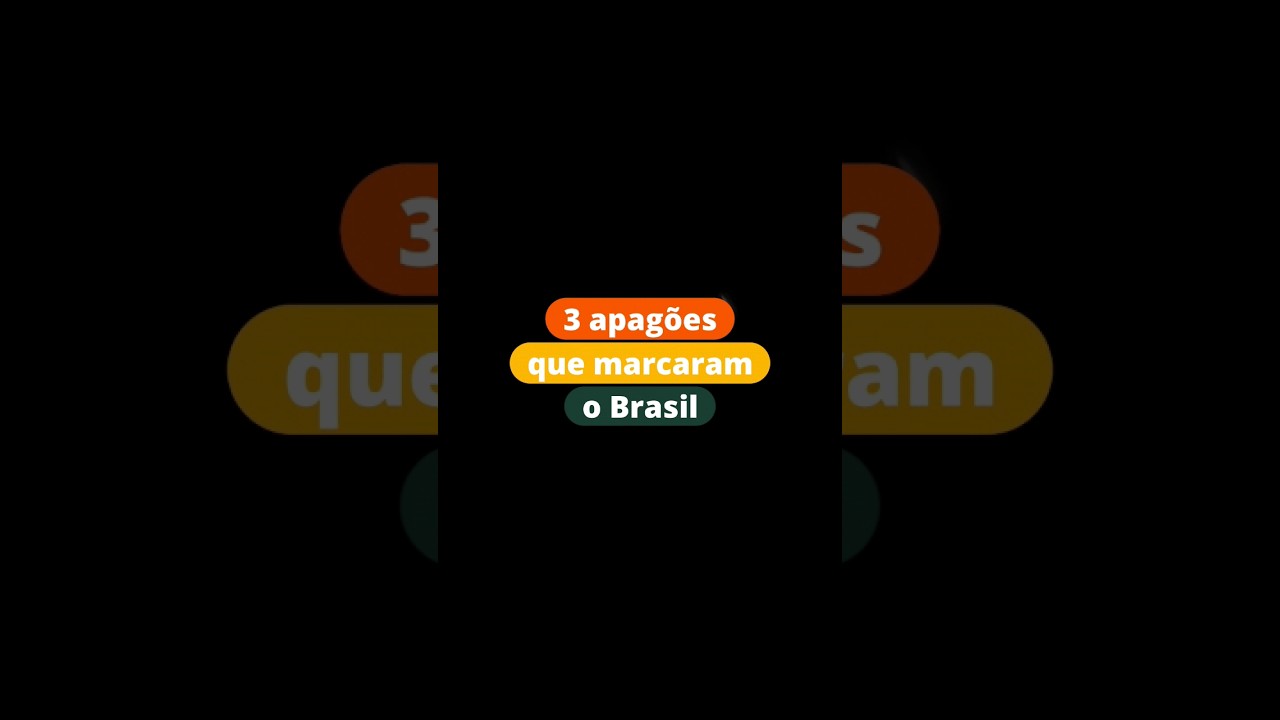 Quem lembra desses momentos de tensão? #apagao #energia #eletricidade #luz #brasil #historia