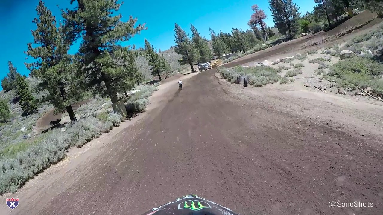 Racer X Films: Talon Hawkins Helmet Cam 2018 Mammoth Motocross