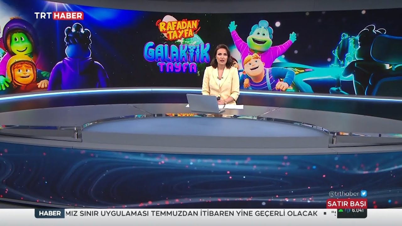 Rafadan Tayfa Galaktik Tayfa Başarımız TRT Haber'de