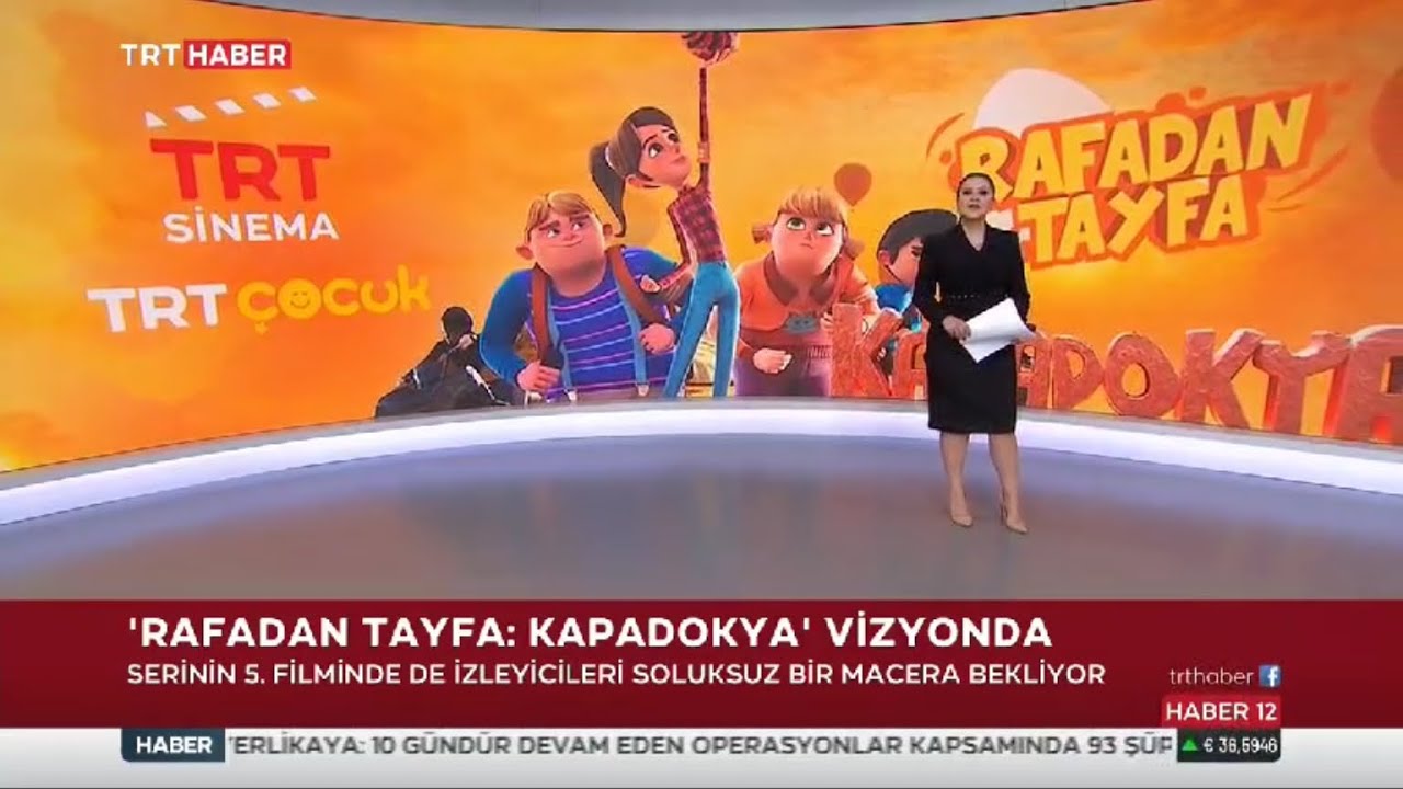 Rafadan Tayfa Kapadokya’nın Vizyondaki İkinci Günü TRT Haber Ekranlarında