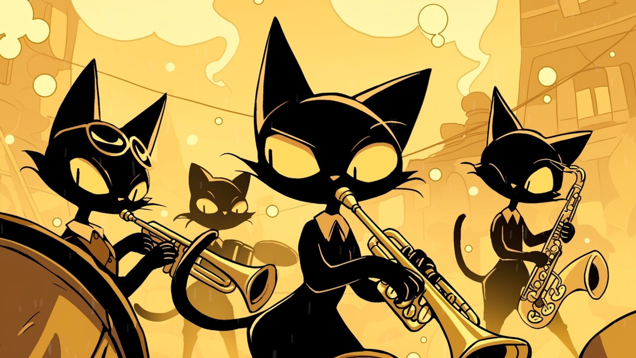 Rain Black Cats & Deep Bass Groove Jazz Night