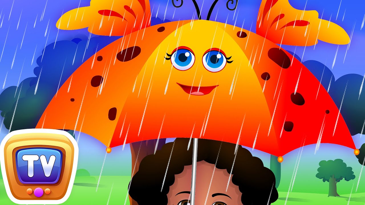 Rain, Rain, Go Away Nursery Rhyme With Lyrics - Cartoon Animation Rhymes & Songs for Children
