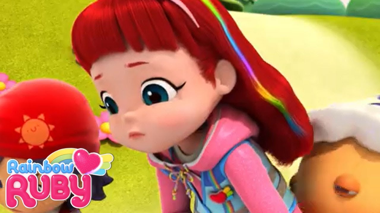 Rainbow Ruby - A Hard Rain - Full Episode 🌈 Toys and Songs 🎵
