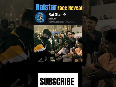 RAISTER 🥰 FACE REVEAL || #raistar #freefiregaming​  #trendingshorts​