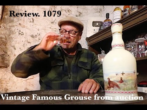 ralfy review 1079  - Famous Grouse @40%vol: (Auction & vintage circa 1990's)