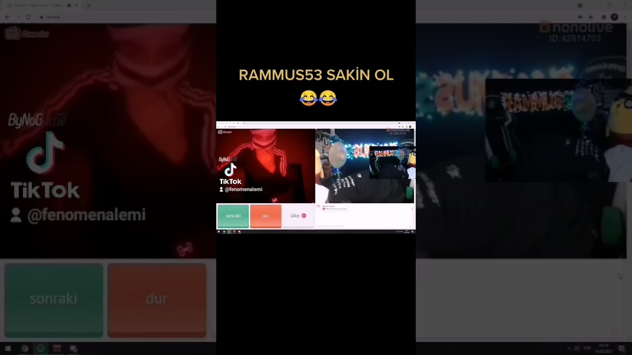 RAMMUS53 OMEGLE KOMİK ANLAR #rammus53 #komikanlar