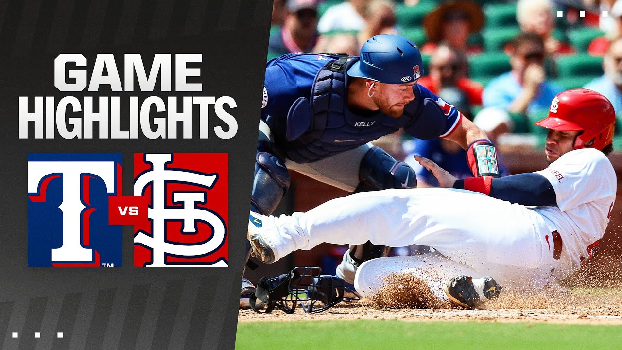 Rangers vs. Cardinals Game Highlights (7/31/24) | MLB Highlights