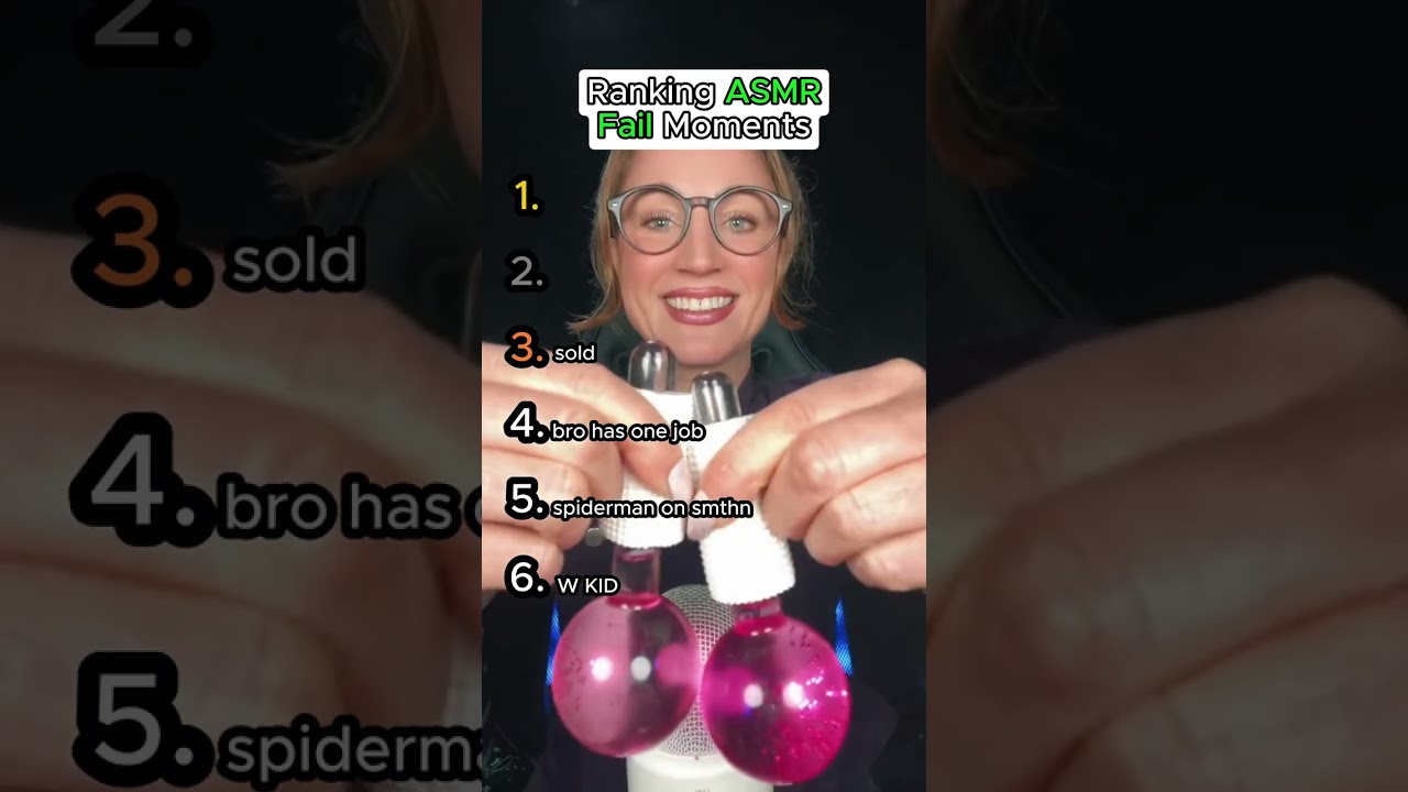 Ranking ASMR Fail Moments