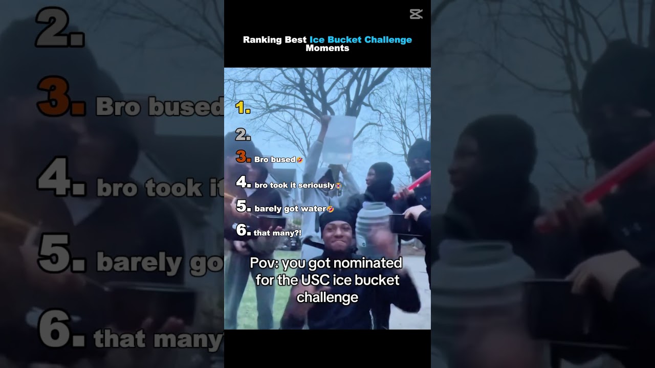Ranking Best Ice Bucket Challenge Moments 😂