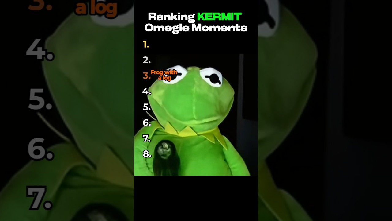 Ranking Crazy KERMIT Omegle Moments 🤣 #funny #tiktok
