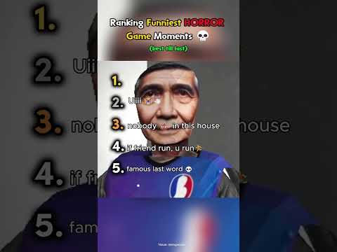 Ranking Funniest Horror Game Moments! (Unintentionally Hilarious!) 😂💀
