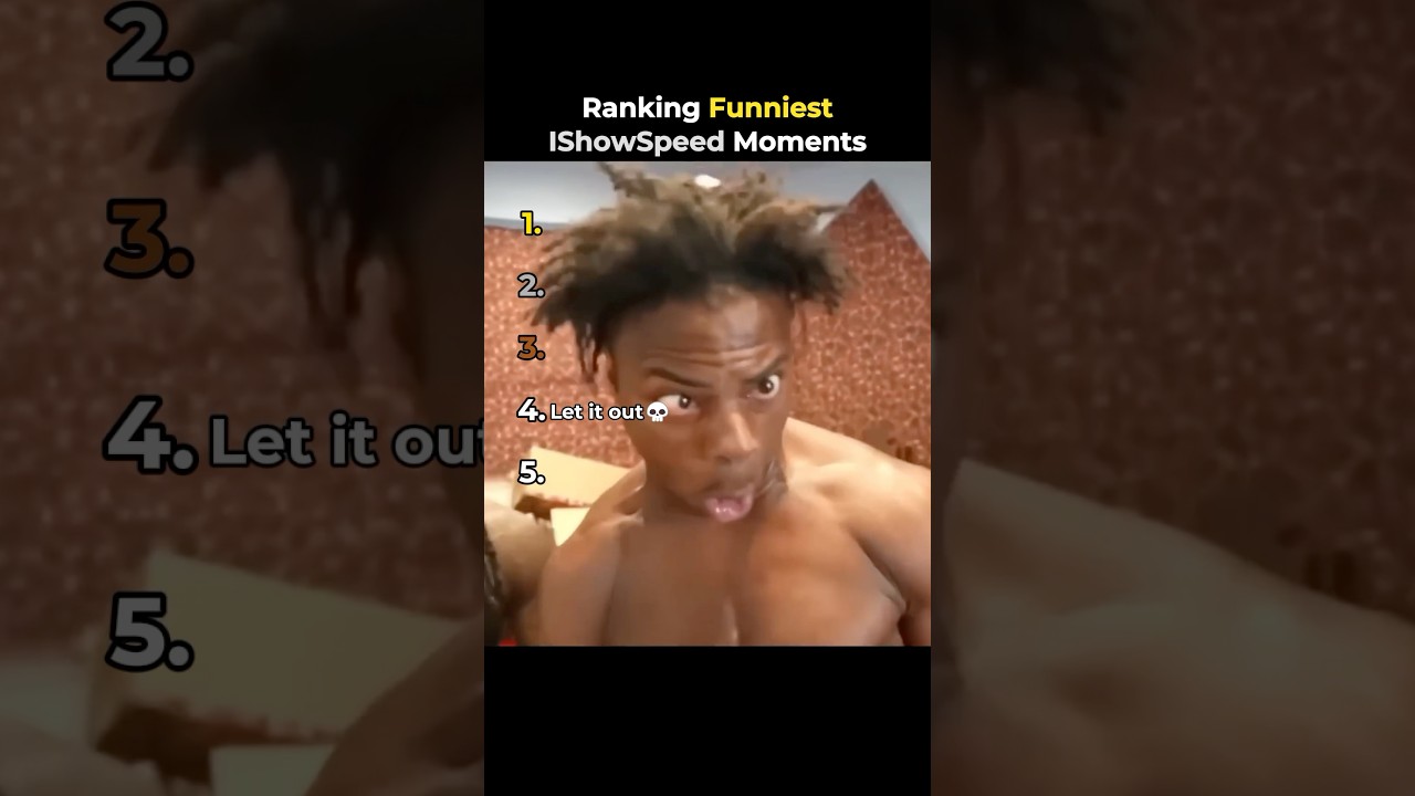 Ranking Funniest IShowSpeed Moments
