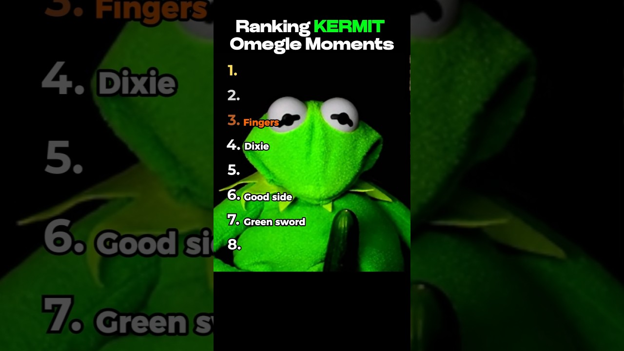 Ranking Insane KERMIT Omegle Moments 🤣 #funny #tiktok