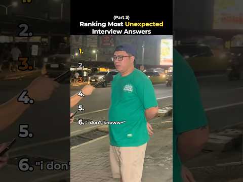 Ranking Most Unexpected Interview Answers (Part 3)