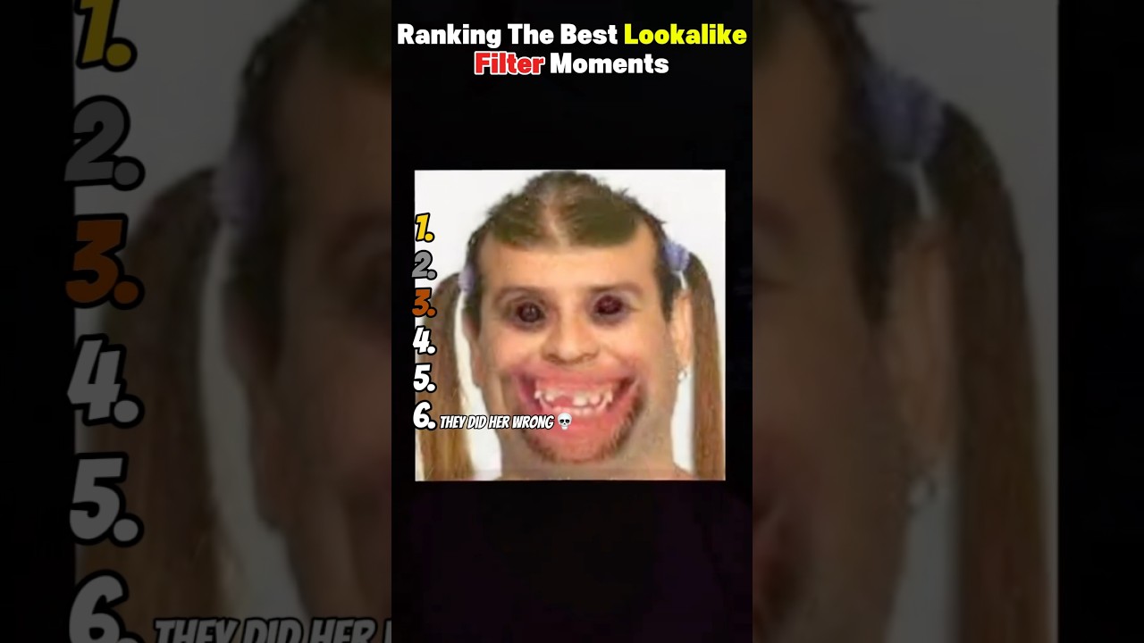 Ranking The Best Lookalike Filter Moments 😂