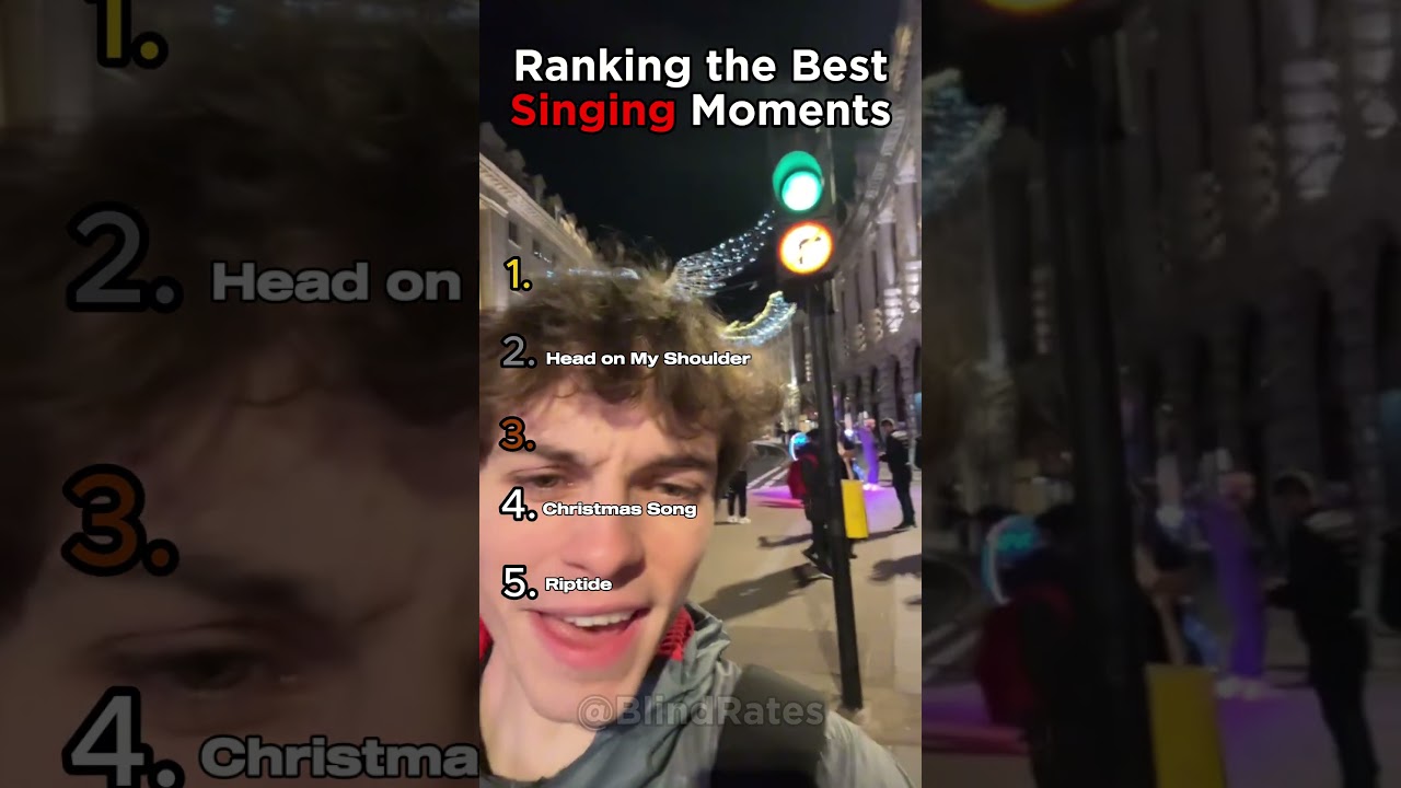 Ranking the Best Singing Moments #ranking