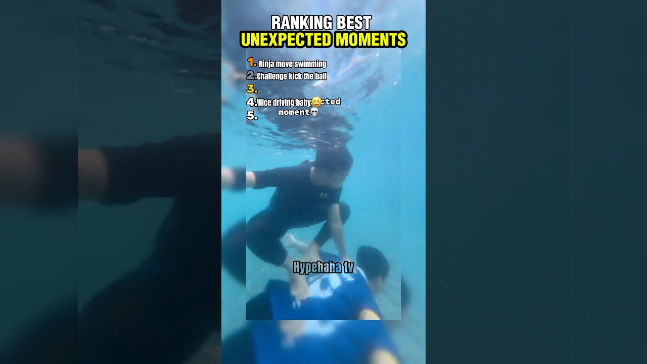 Ranking the Best UNEXPECTED Moments Ever 😱😂 #Shorts