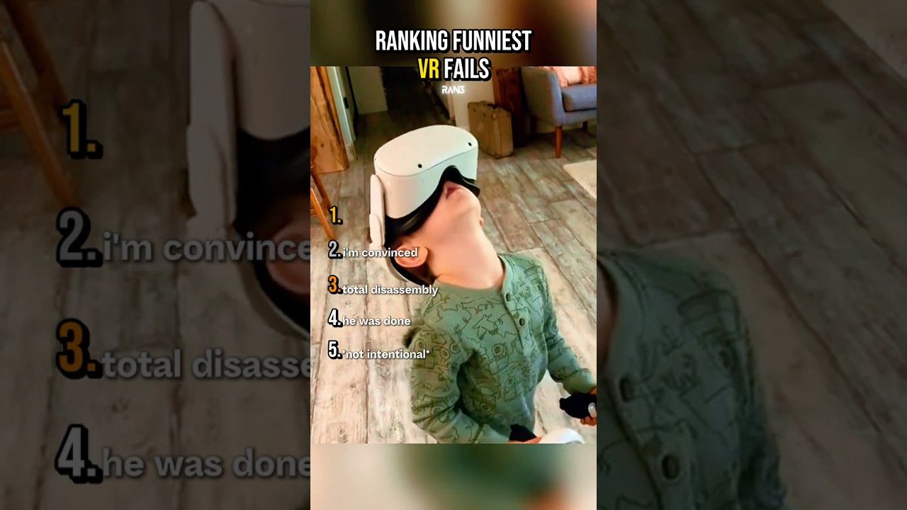 Ranking The Funniest VR Fails 😂