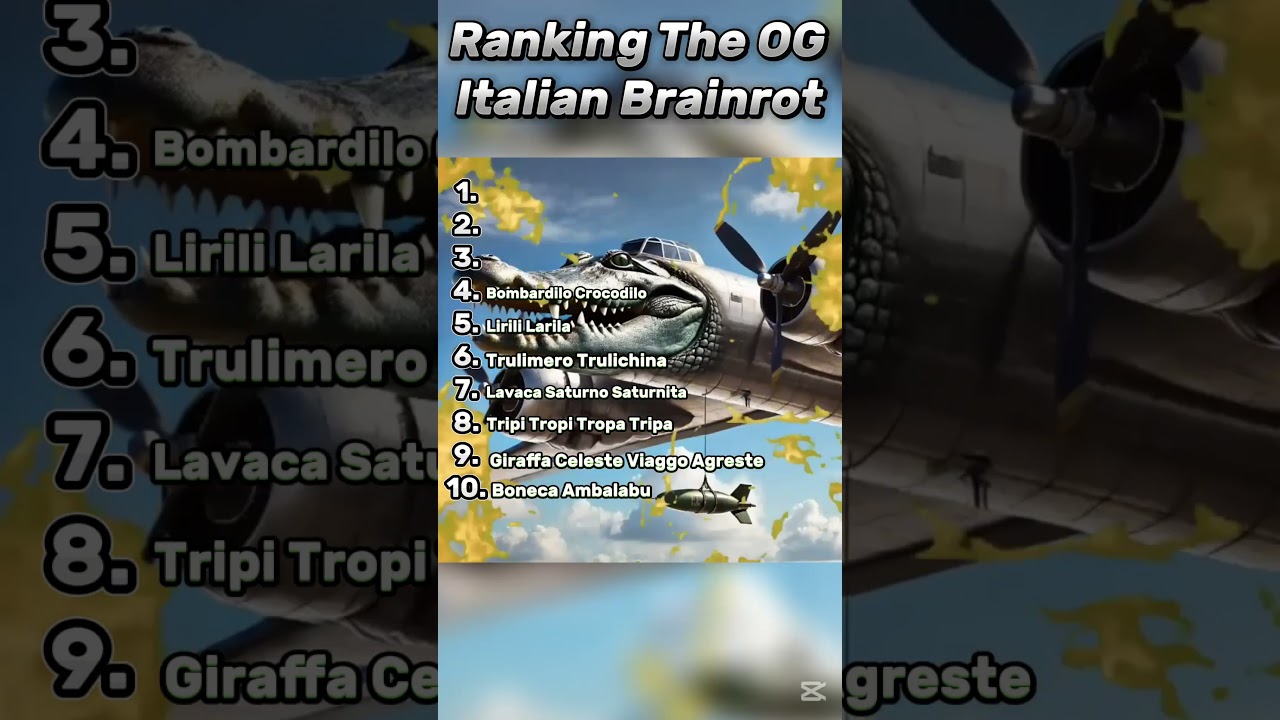 Ranking The OG Italian Brainrot!