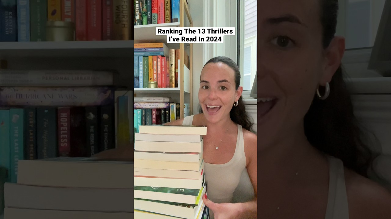 Ranking The Thriller Books I’ve Read This Year! ✨✨ #books #booktube #thrillerbooks #booktuber