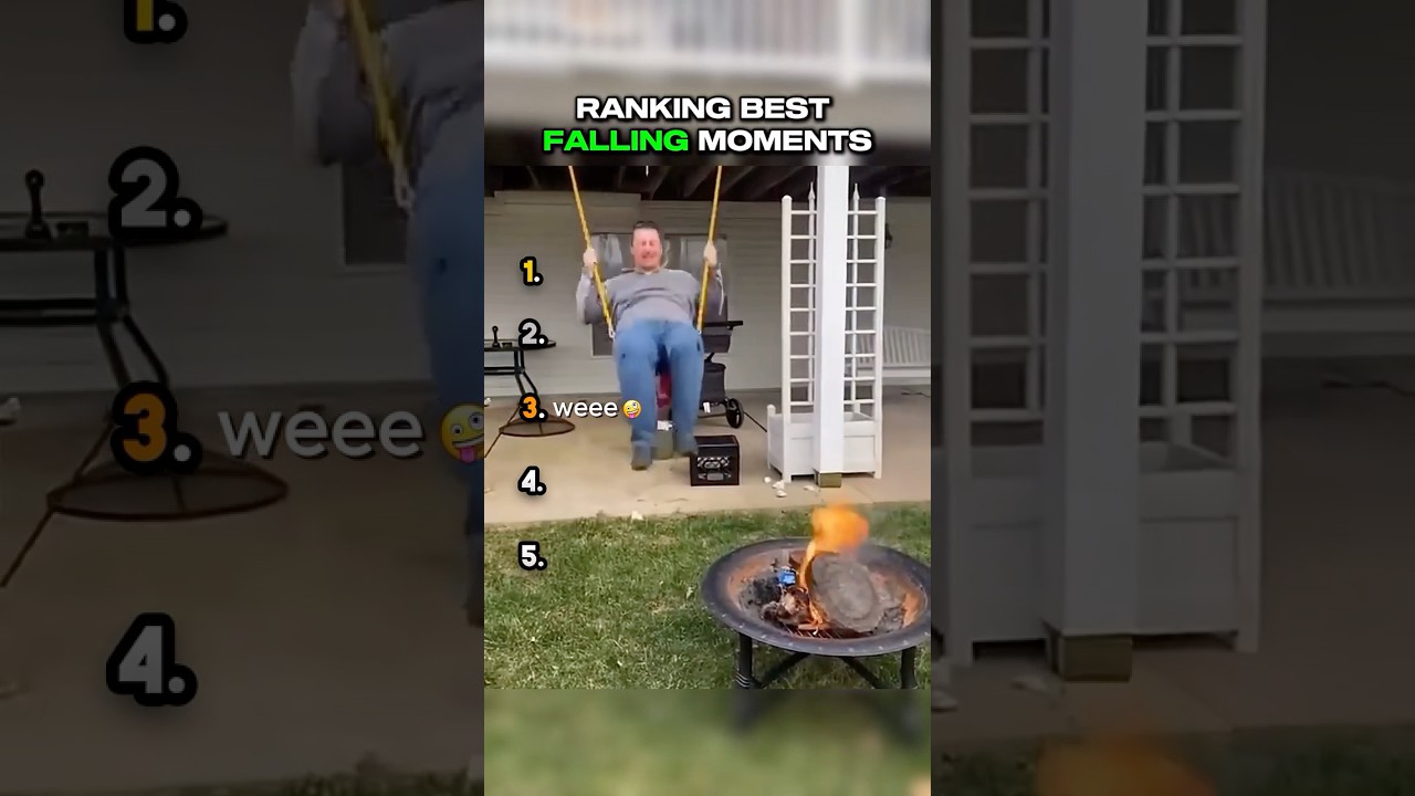 Ranking Top 5 FALLING Moments 😂
