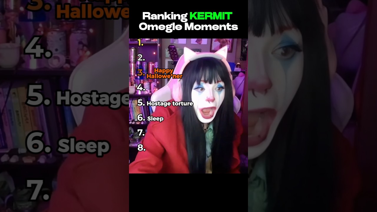 Ranking Wild KERMIT Omegle Moments 🤣 #funny #tiktok
