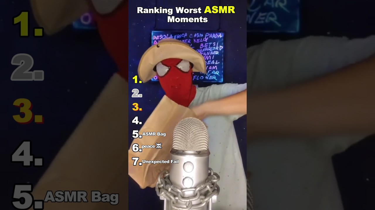 Ranking Worst ASMR moments