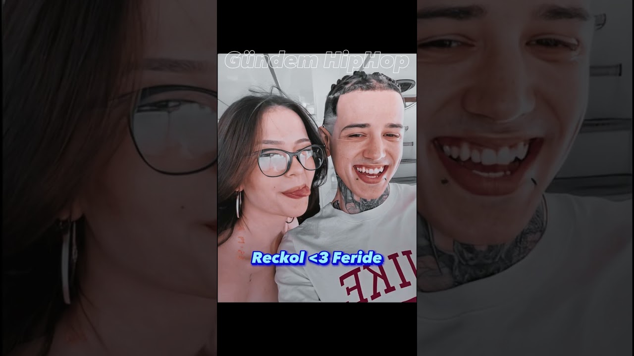 Rapçiler Ve Sevgilileri (Reckol - Feride ) #shorts #çakal #uzi #motive #keşfet