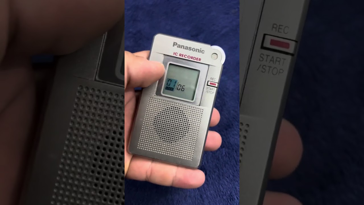 Rare Panasonic RR-DR60 IC Recorder