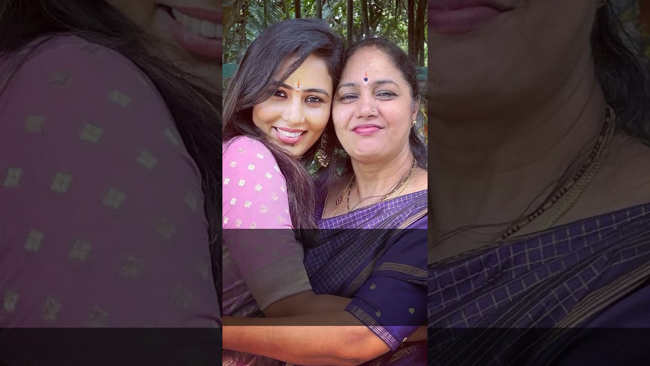Rare pictures of actress Neha Gowda with family