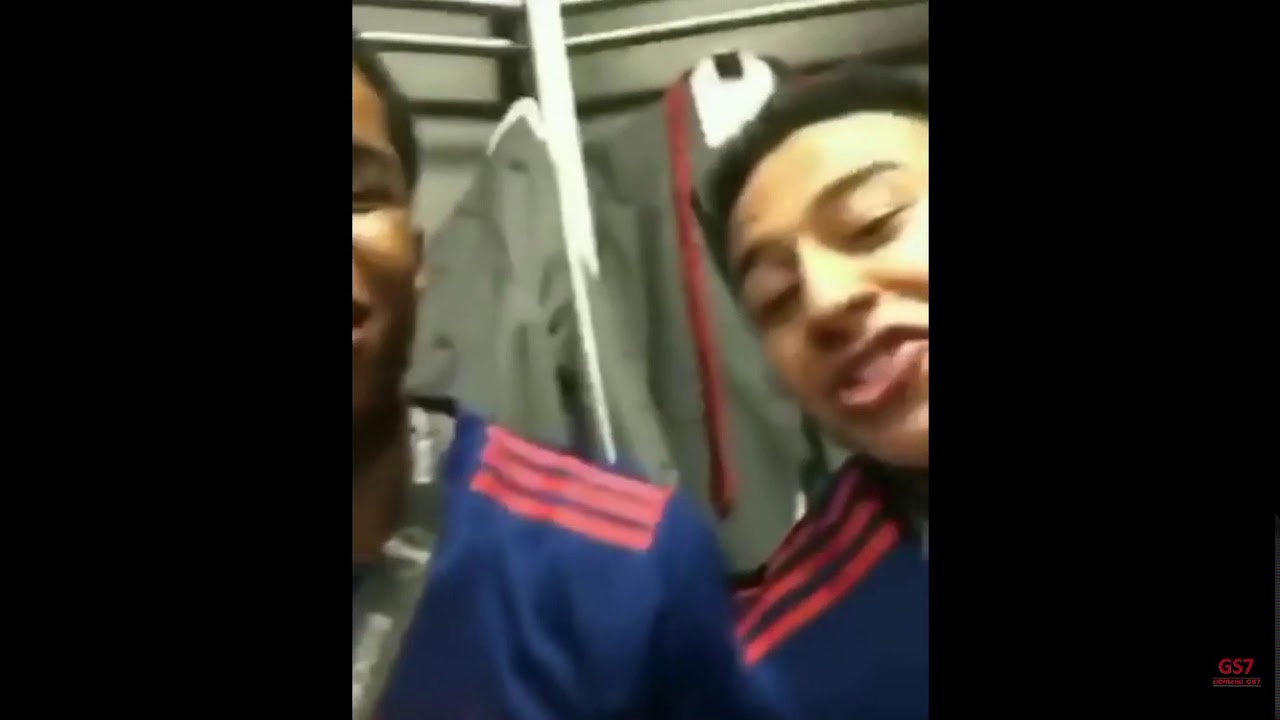 Rashford & Lingard Sing martial Song  🎶 🎶
