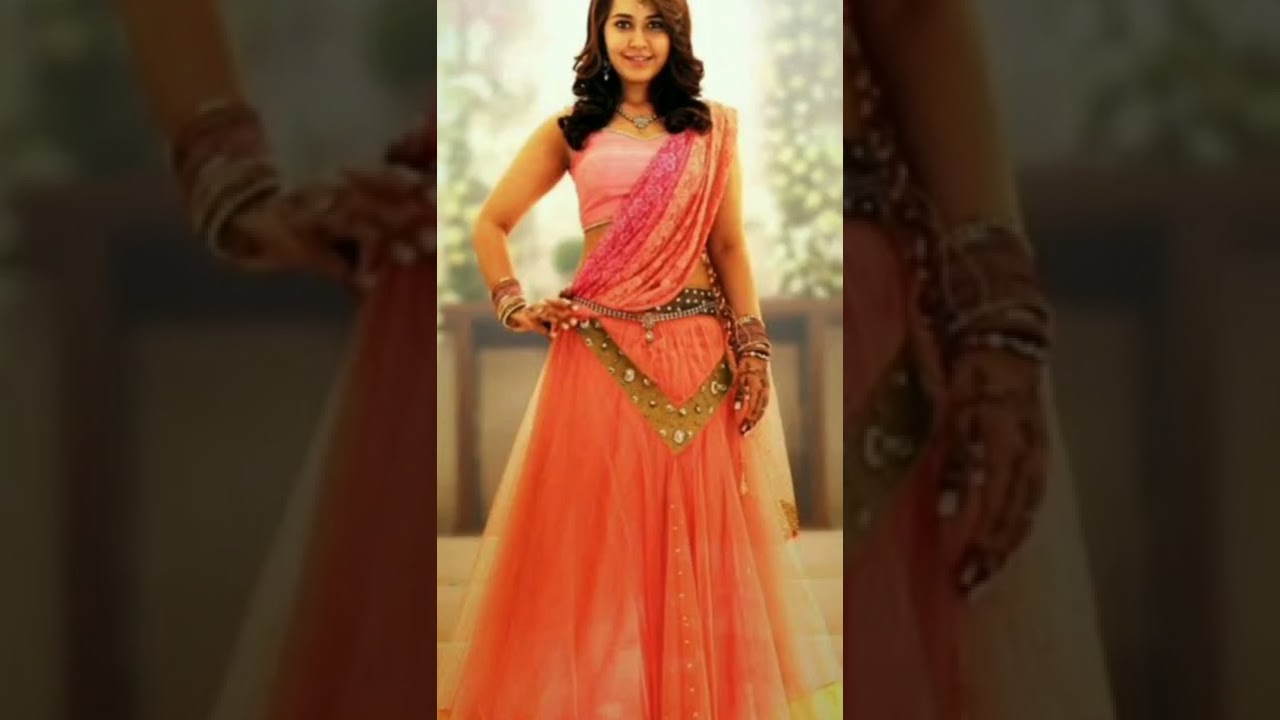 Rashi Khanna saree & hot stetus#cute #sauth #sauthmovie #rashikhanna #hot #traditional