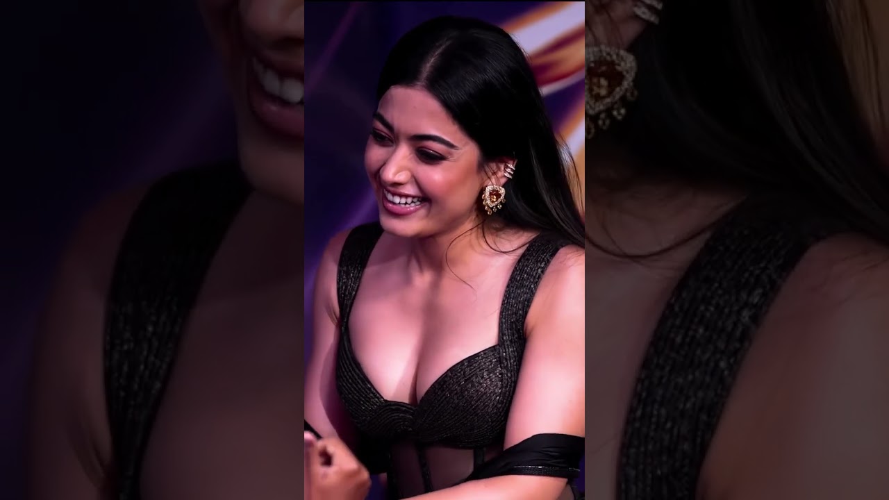 Rashmika Hot cleavage