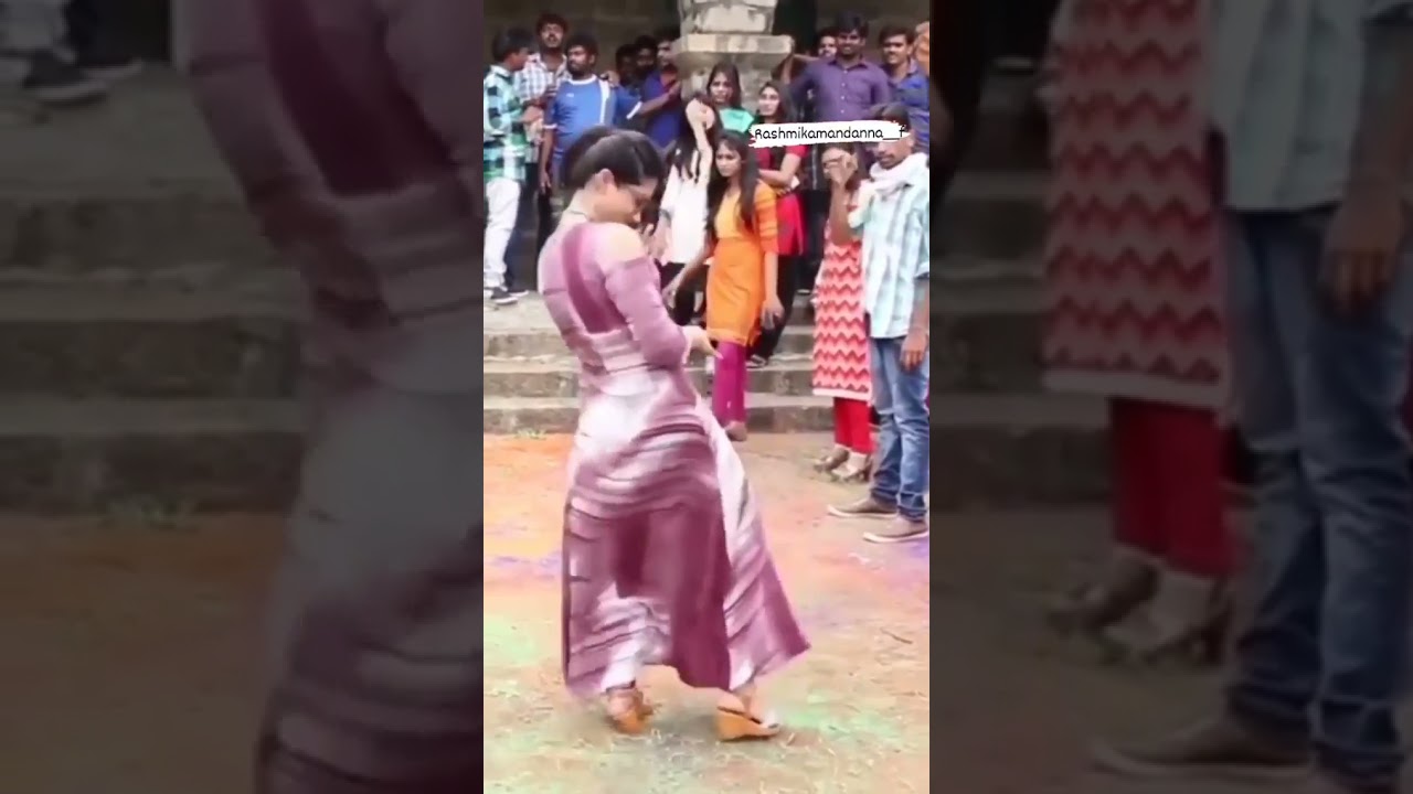 Rashmika Mandana  bom diggee digee bum bum