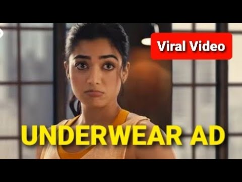 Rashmika Mandannas Viral Underwear Ad | AR Entertainments