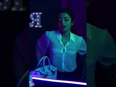 Rashmika nipslip video