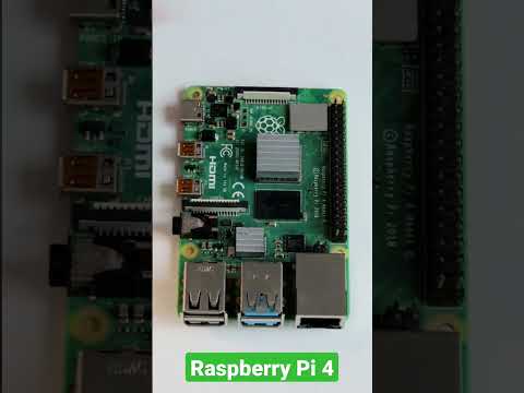 Raspberry Pi 4 dual-display tiny Linux computer #shorts
