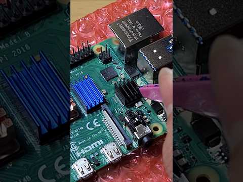 Raspberry Pi starter kit!#electronics #engineering #raspberrypi #cpu #craft #shorts