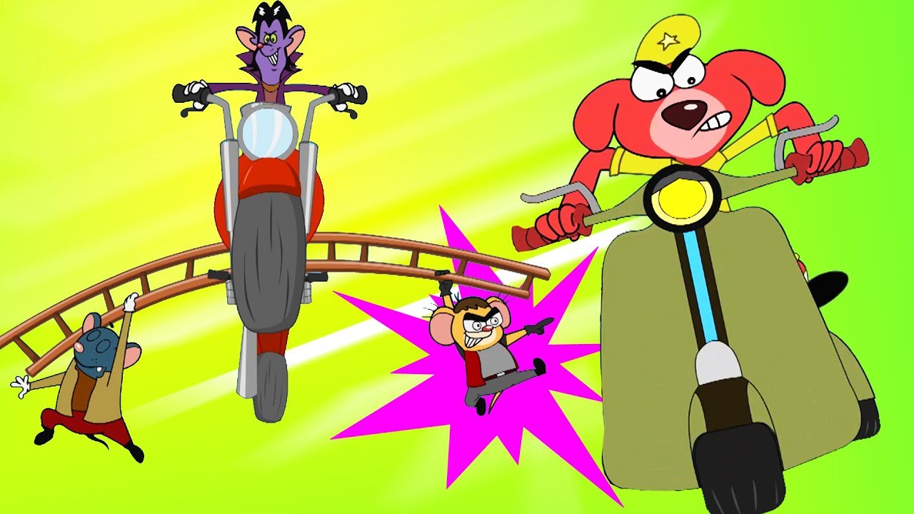 Rat-Attack | The police patrol | Cartoon for children | Chotoonz TV
