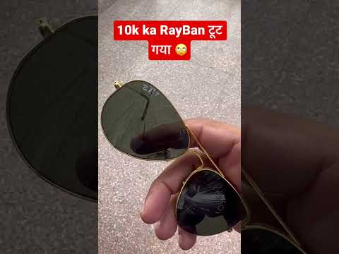 Ray Ban drop test failed #shorts #droptest @CrashTestChannel